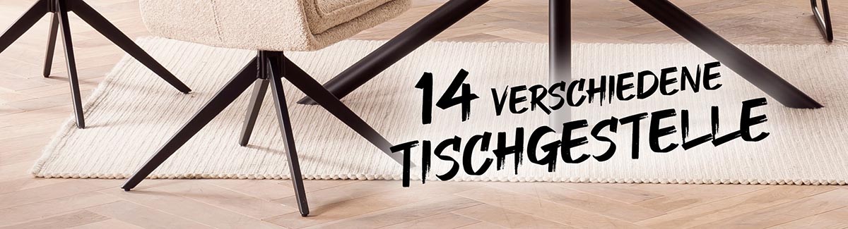 Tristan Tischsystem - 14 Tischgestelle